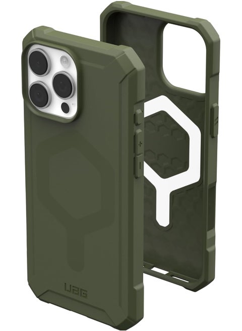 UAG Essential Armor MagSafe for iPhone 16 Pro Max Case Cover [16 Feet Drop tested]  - Olive Drab