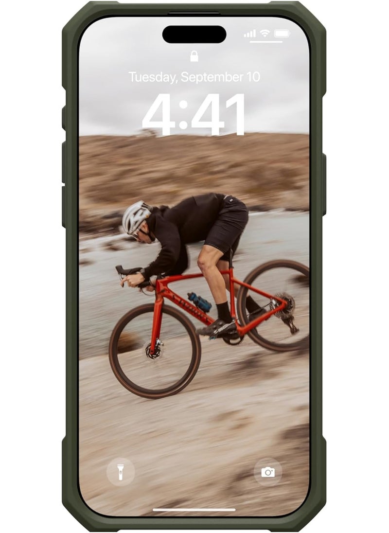 UAG Essential Armor MagSafe for iPhone 16 Pro Max Case Cover [16 Feet Drop tested]  - Olive Drab