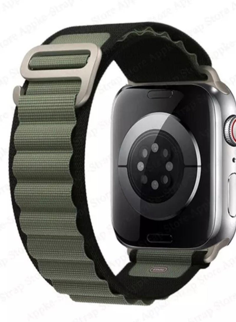New Apple Watch band black and military color  size 42