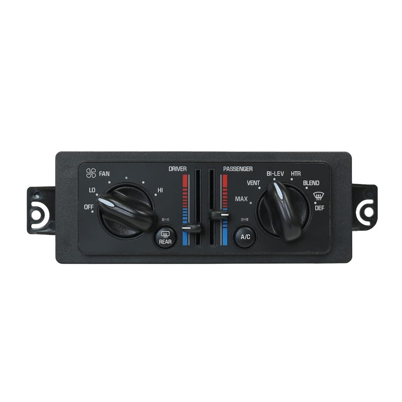 BUSIDN Heater Climate Control A/C Dual Control Panel Replacement for Buick Century and Regal - Image 1