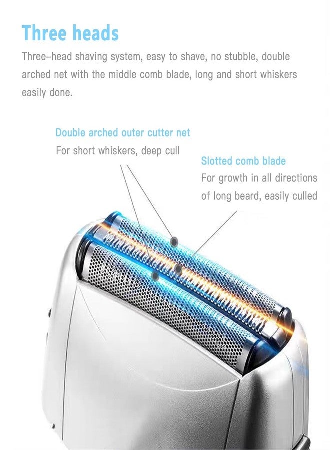 GruDawu a-rc4 Shaver ES8243AA WES9020PC ES8243(A, ES8249, ES8343A, ES8349S, ES8249K Shaver Inner Blades & Outer Foils Replacement for Panasonic - Image 3