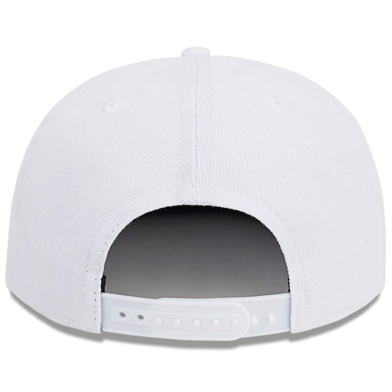 MixYoke American Flag Snapback Hats - Flat Bill Brim Hat for Men Women - Breathable & Adjustable Fit for Casual Wear-White - Image 5