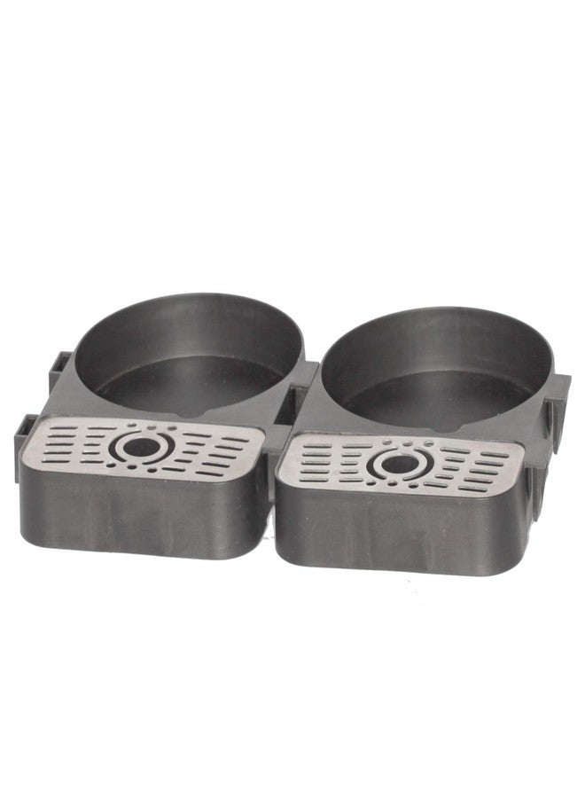 Service Ideas APDT1BL Airpot Stand with Drip Tray, 6" Diamater, Black - Image 2