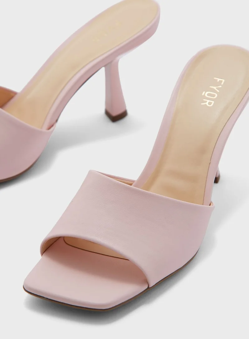 FYOR Pencil Heel Sandals
