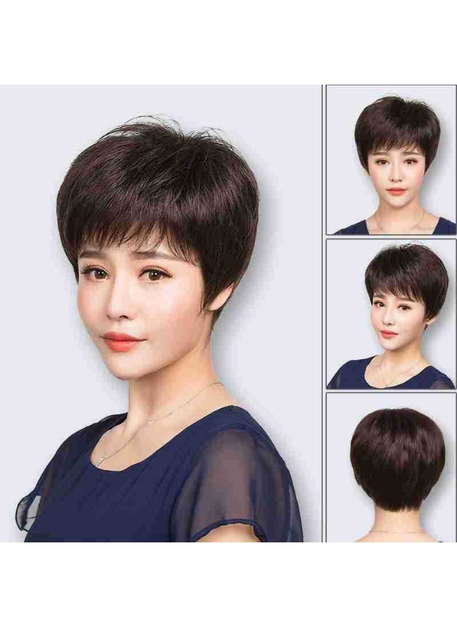 Fashionable Short Hair Wig - Breathable and Lightweight Hairstyle for Seniors and Moms - pzsku/ZC8BC856D8790AE84DAA9Z/45/_/1741070377/9bcd7188-ed5e-4c30-92a8-0d8454ff0c6d