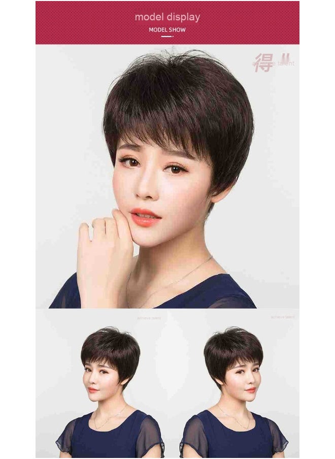 Fashionable Short Hair Wig - Breathable and Lightweight Hairstyle for Seniors and Moms - pzsku/ZC8BC856D8790AE84DAA9Z/45/_/1741070378/83dc972f-bd0c-4082-92d9-b56a187ad6b2