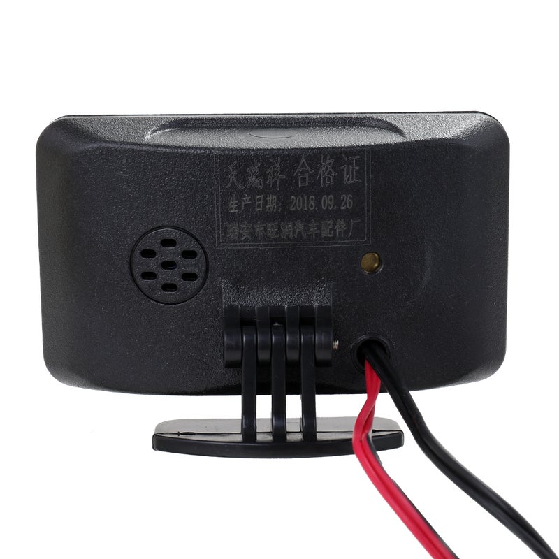 Car LCD Digital Display Water Temperature Meter Thermometer Voltmeter Gauge 2in1 Temp & Voltage Meter 1/8 10mm Thread Sensor - Image 5