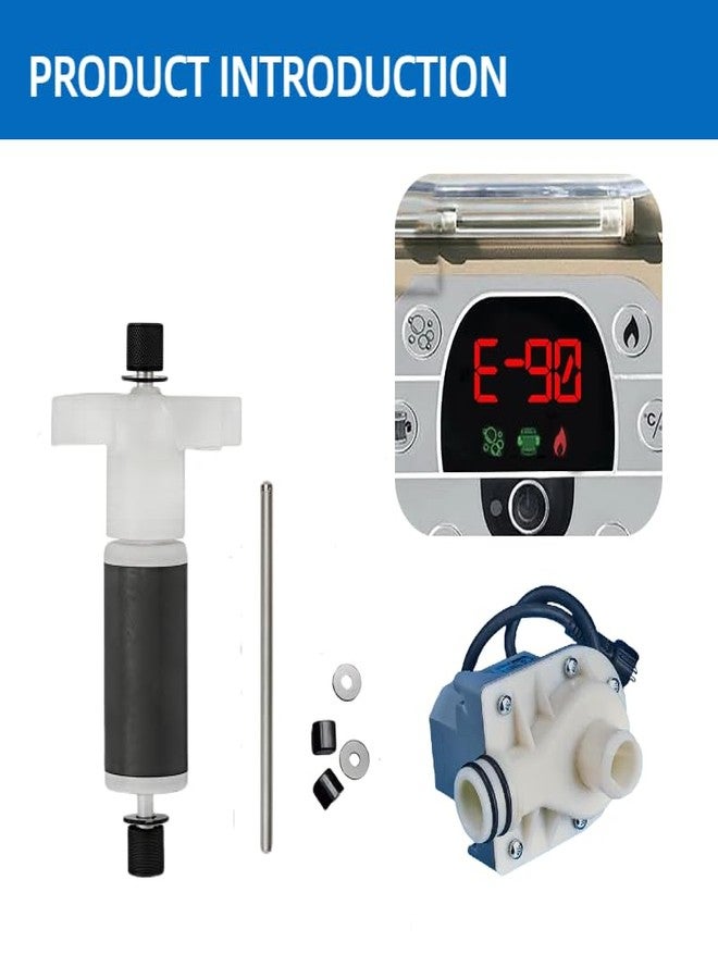 طقم إصلاح مضخة مياه حوض الاستحمام الساخن IKSI P4071 58113 E02 لـ Coleman Lay-Z-Spa (مع المروحة والأعمدة) - Image 2