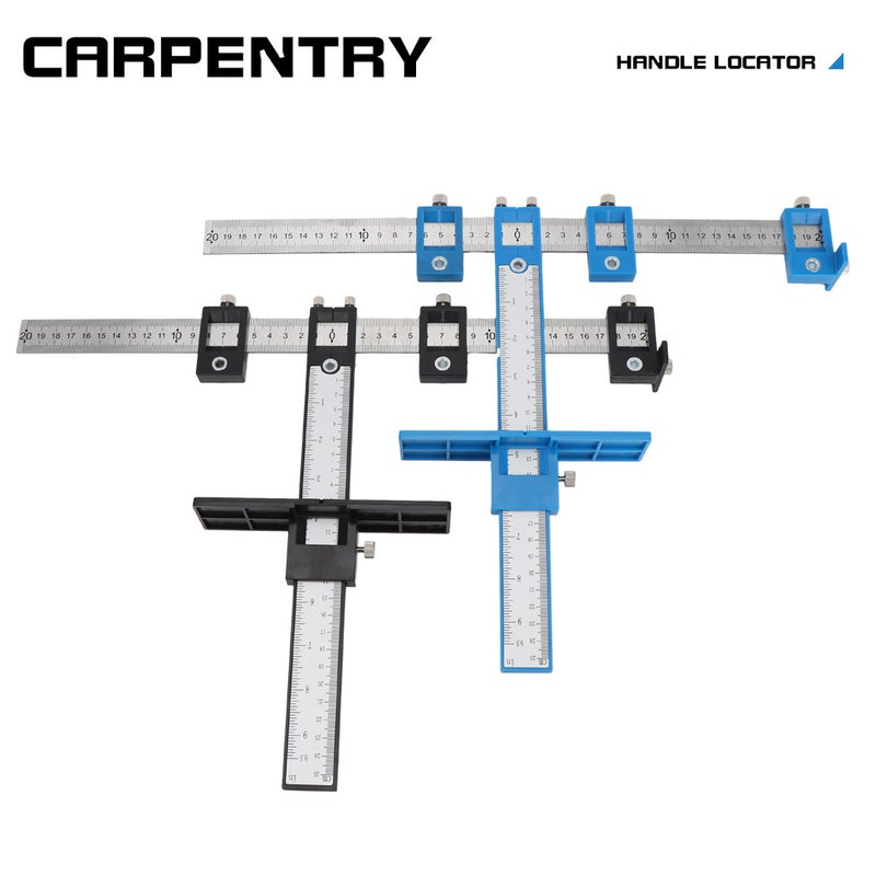 New Handle Hole Locator Multifunctional Furniture Woodworking Hole Locator Adjustable Hole Locator - Image 2