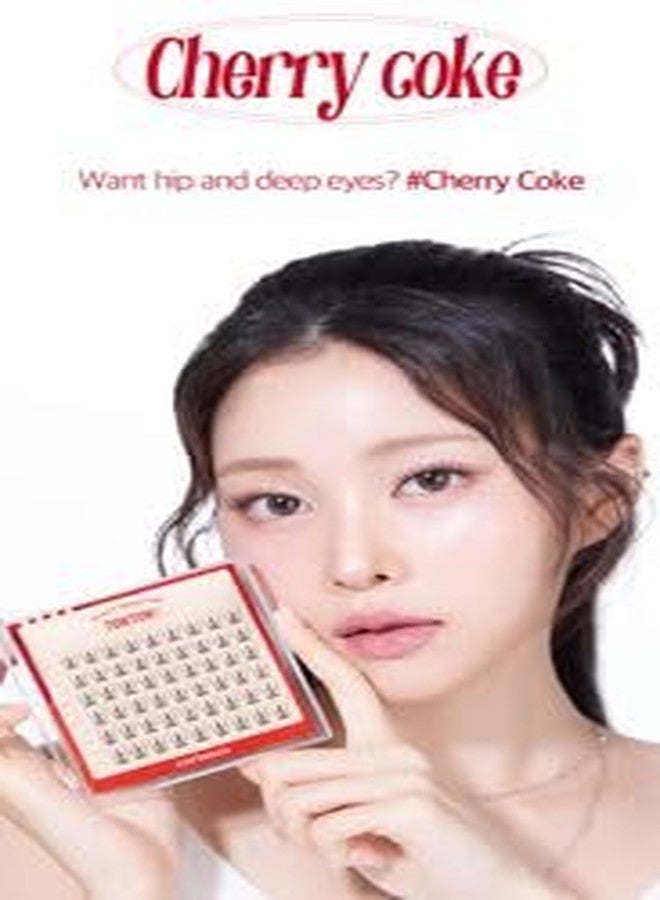 CORINGCO Self Adhesive LONG False Eyelashes, No Glue Needed, Reusable Lash Clusters, Natural Look, Assorted 12mm 13mm 14mm, K-Beauty Lashes (Cherry Coke Long) - Image 3