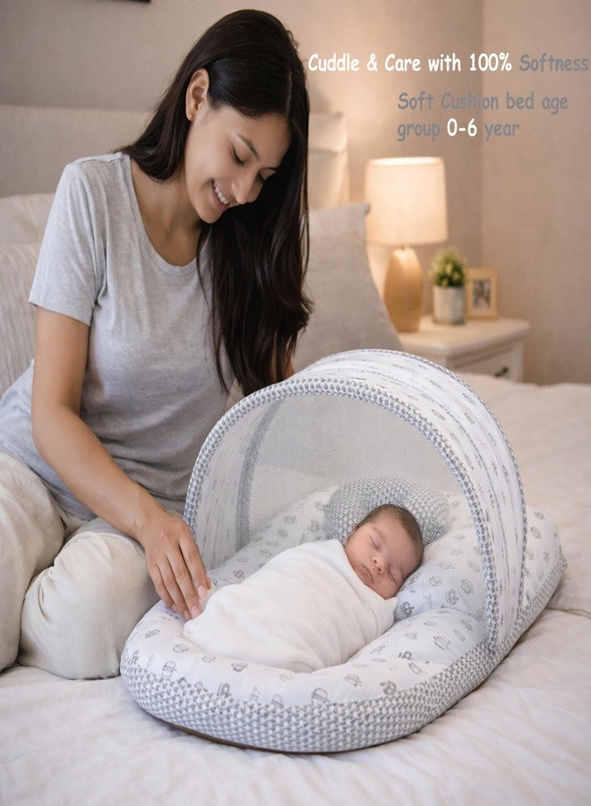 Infantbond by fareto All Season use Baby Essentials Combo | Baby Products | Baby Gift Set | Baby Combo Set for New Born (0-6months)(Pack of 41) (Grey Taj) - Image 2