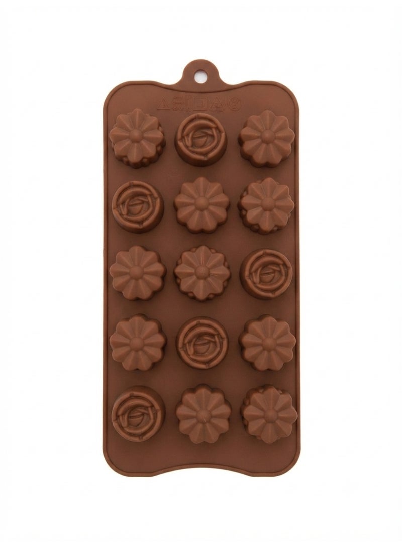 Mini Silicone Molds for Candy, Chocolate, Soap, Pudding, Non-stick Silicone Baking Molds, Ice Cube Tray for Freezer - Image 2