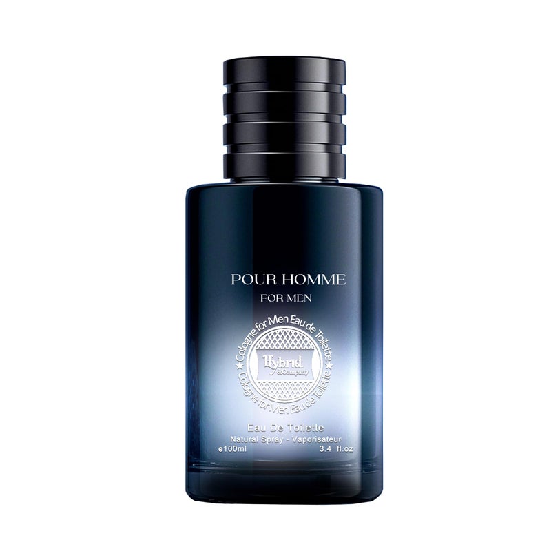 Hybrid & Company SG Cologne for Men Eau De Toilette Natural Spray Masculine Scent 3.4 Fl Oz - Image 2