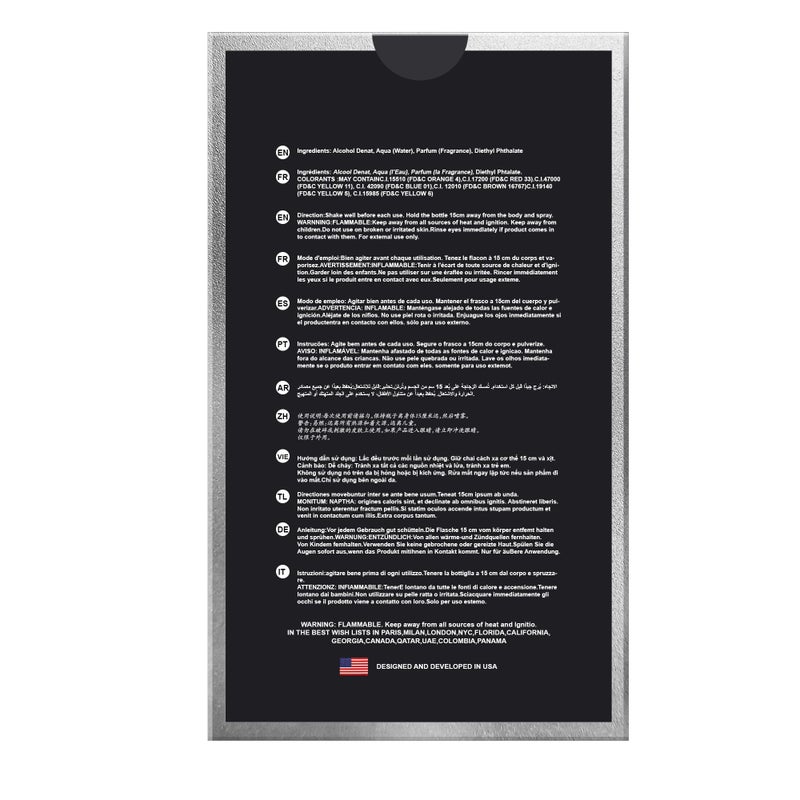 Hybrid & Company SG Cologne for Men Eau De Toilette Natural Spray Masculine Scent 3.4 Fl Oz - Image 4