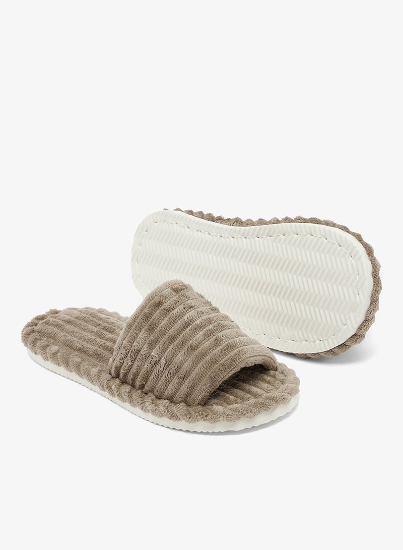 جينجر شبشب غرفة نوم مخملي مريح - Image 3