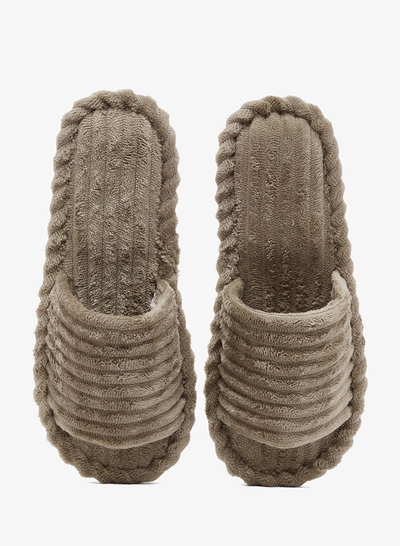 جينجر شبشب غرفة نوم مخملي مريح - Image 4