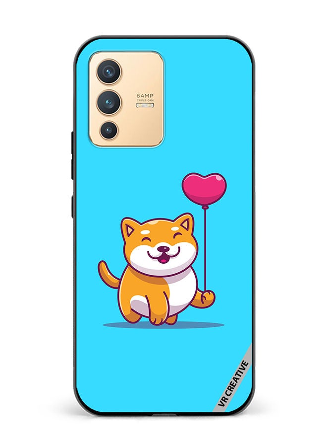 VR CREATIVE Protective Case Cover For Vivo V23 5G Cute Dog Design Multicolour - Image 1
