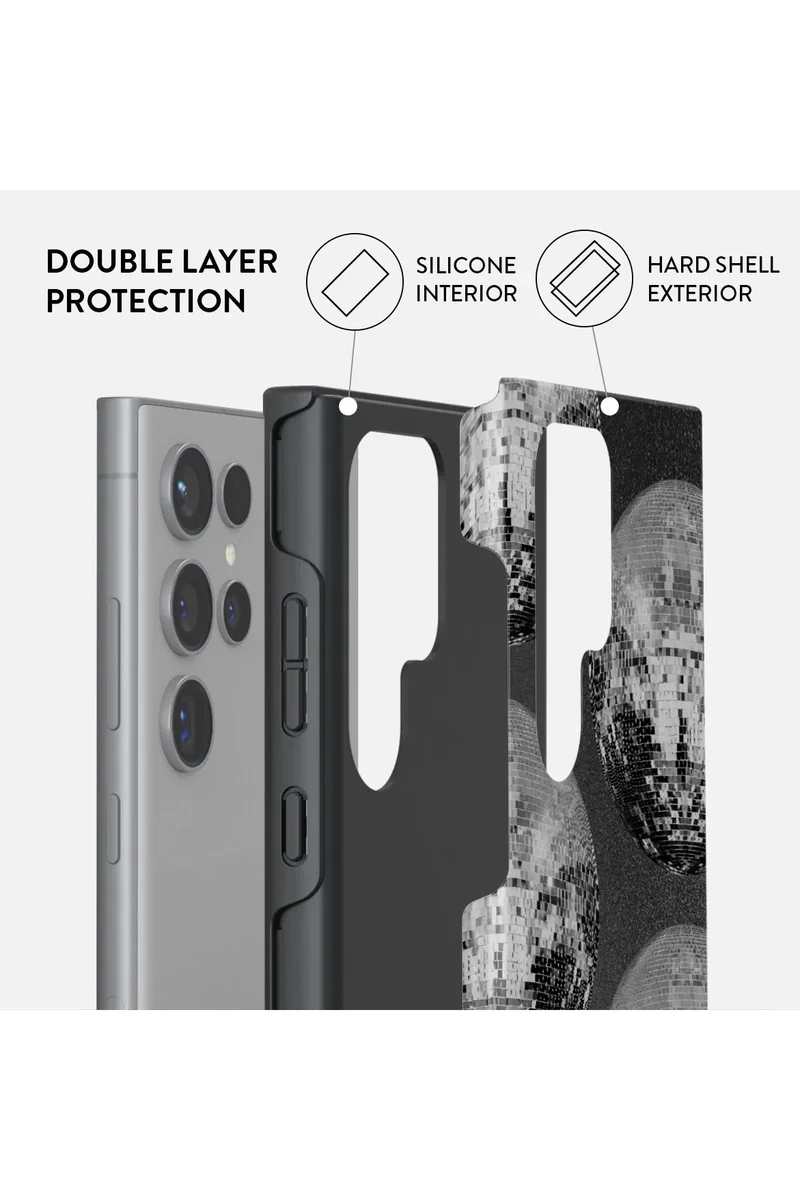 بورجا جراب سامسونج جالاكسي إس  ألترا - بعد ساعات للحماية المطبوعة للشاشة والكاميرا