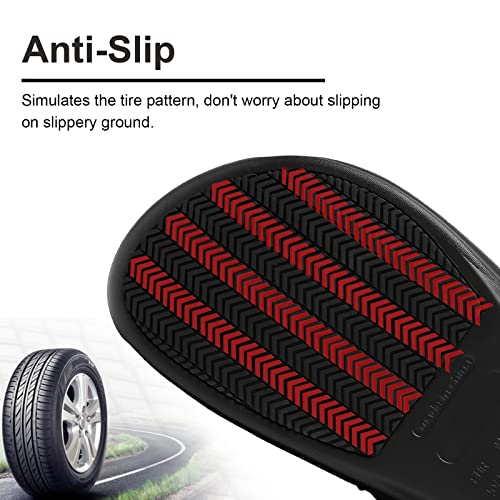 Haifago Non Slip Chef Shoes for Men, Kitchen Oil Resistant Waterproof Nursing Work Clogs, Slip-on Garden Shoe Black - Image 5