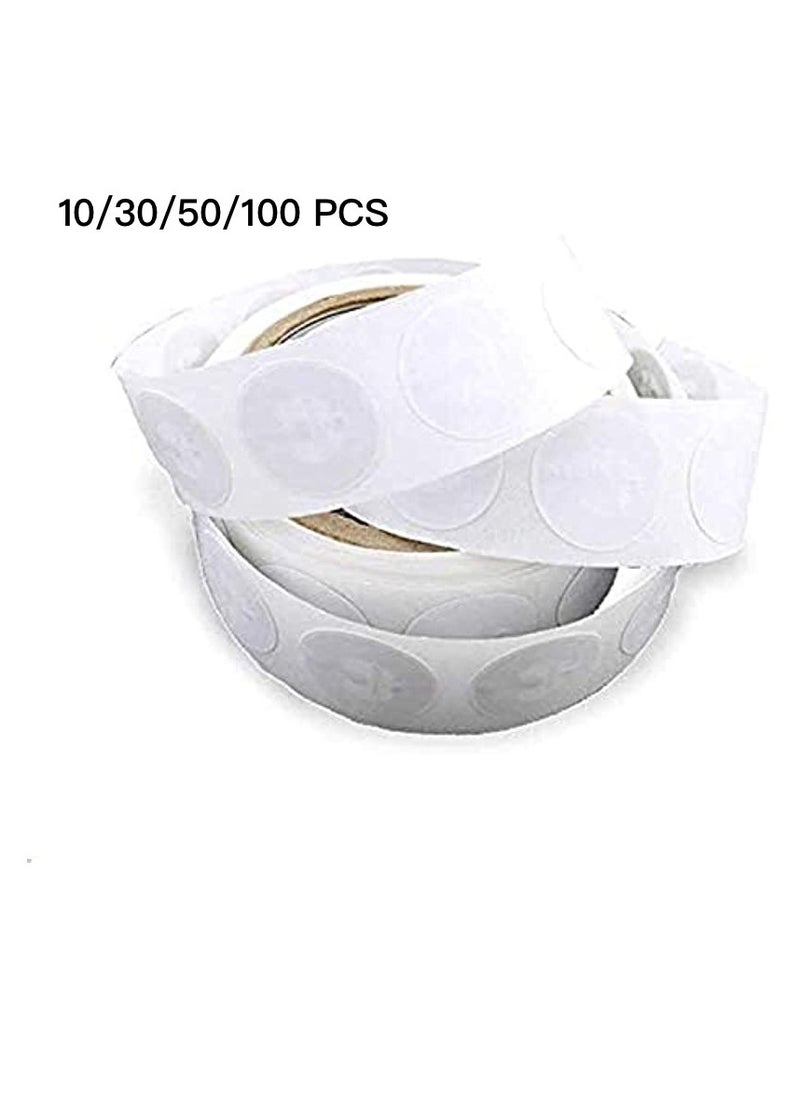 Excefore - 10pcs x NTaG213 NFC Tags & Stickers compatible with NFC-enabled smartphones and devices - Image 1