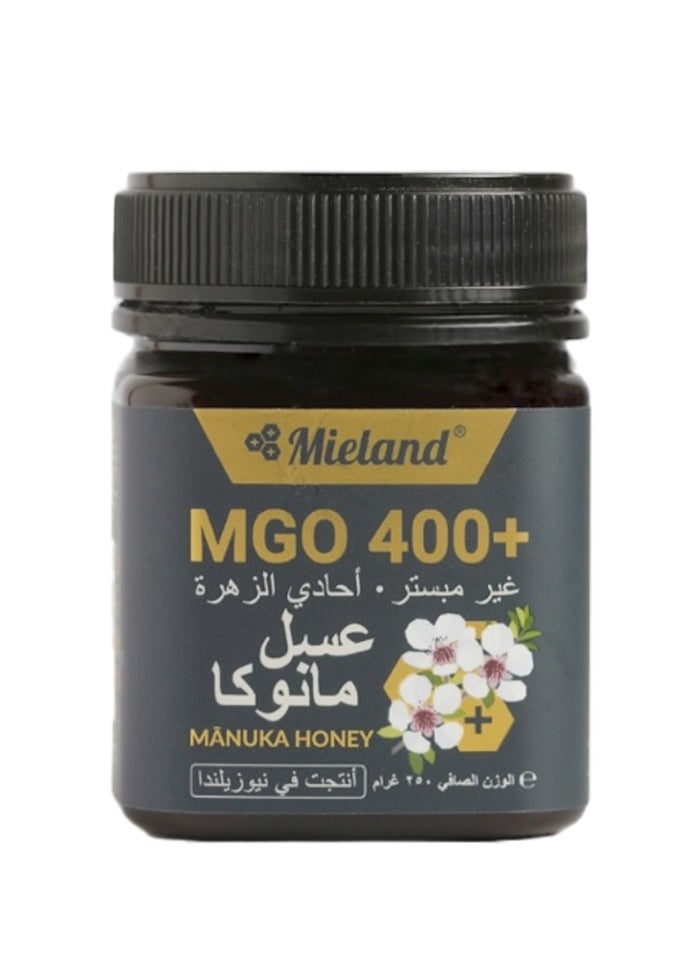Manuka - New Zealand Manuka honey (+400 MGO) a quarter kilo from Milan - Image 1