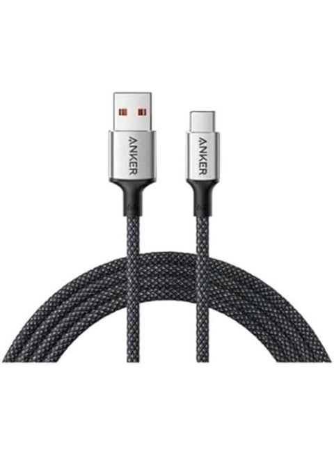 Anker A8051 USB-A to USB-C Cable 100W Fast Charging – 1.5M Durable Power Cord for Phones, Tablets, and Laptops – Black