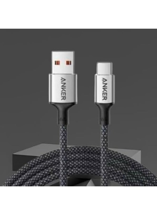 Anker A8051 USB-A to USB-C Cable 100W Fast Charging – 1.5M Durable Power Cord for Phones, Tablets, and Laptops – Black - Image 5