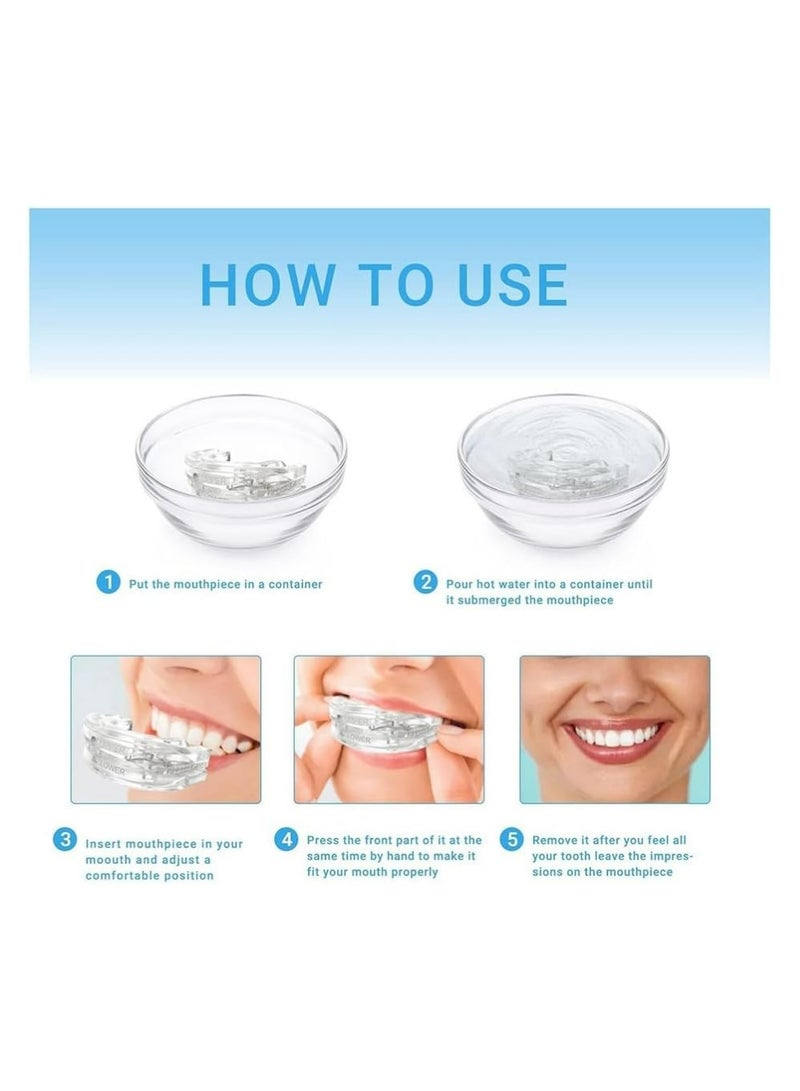LLASIDO Nighttime Dental Mouthguard - Bite Nightguard for Sleep to Reduce Clenching & Pain - Image 4
