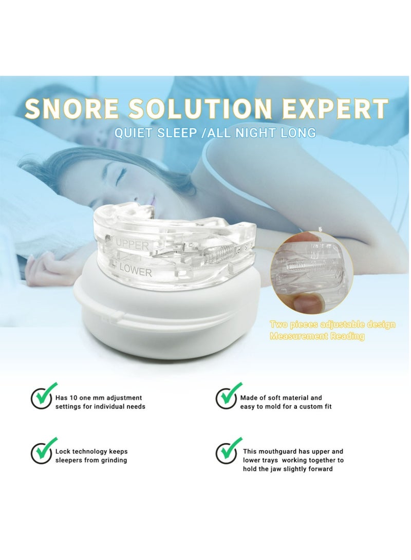 LLASIDO Nighttime Dental Mouthguard - Bite Nightguard for Sleep to Reduce Clenching & Pain - Image 2