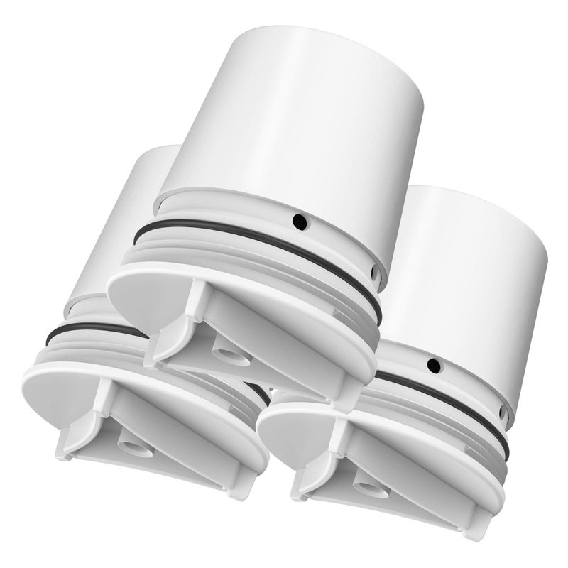 AquaCrest فلتر مياه صنبور AQUACREST، بديل لفلتر مياه CulliganÂ® FM-15RA، نظام ترشيح CulliganÂ® FM-15A، تشطيب أبيض (عبوة من 3)  - Image 1