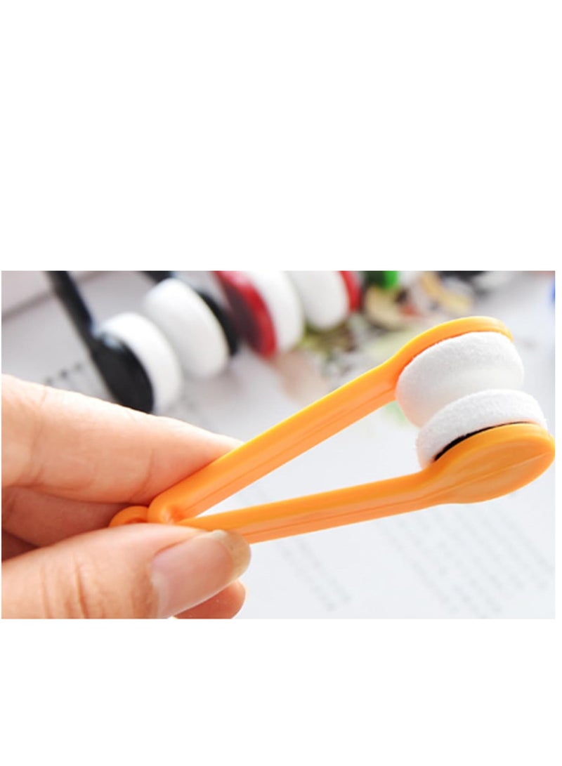 Mini Sun Glasses Eyeglass Microfiber Spectacles Cleaner Soft Brush Cleaning Tool  - Image 2
