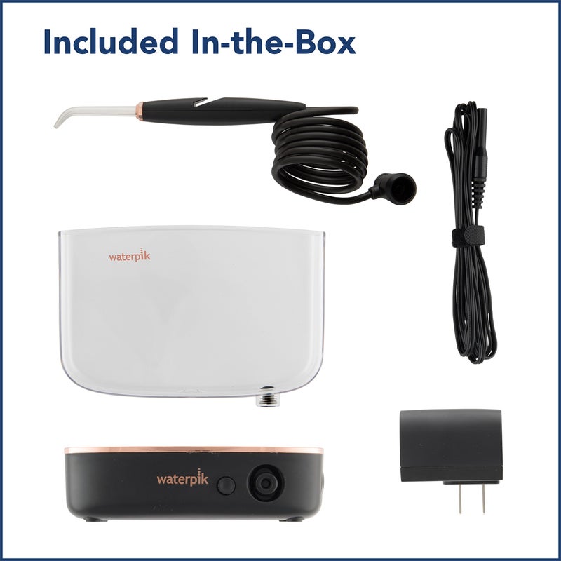 Waterpik Sidekick Portable Water Flosser, Perfect for Travel & Home, ADA Accepted, Black/Copper WF-04 - Image 5