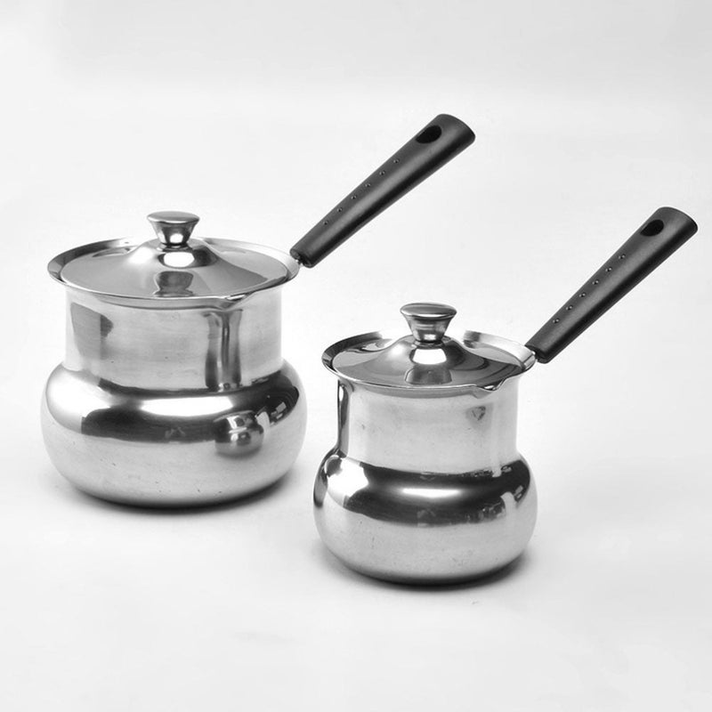Stainless Steel Pot Thickened Soup Pot Kitchen Cooking Pot Heating Pot Coffee Pot - Image 3