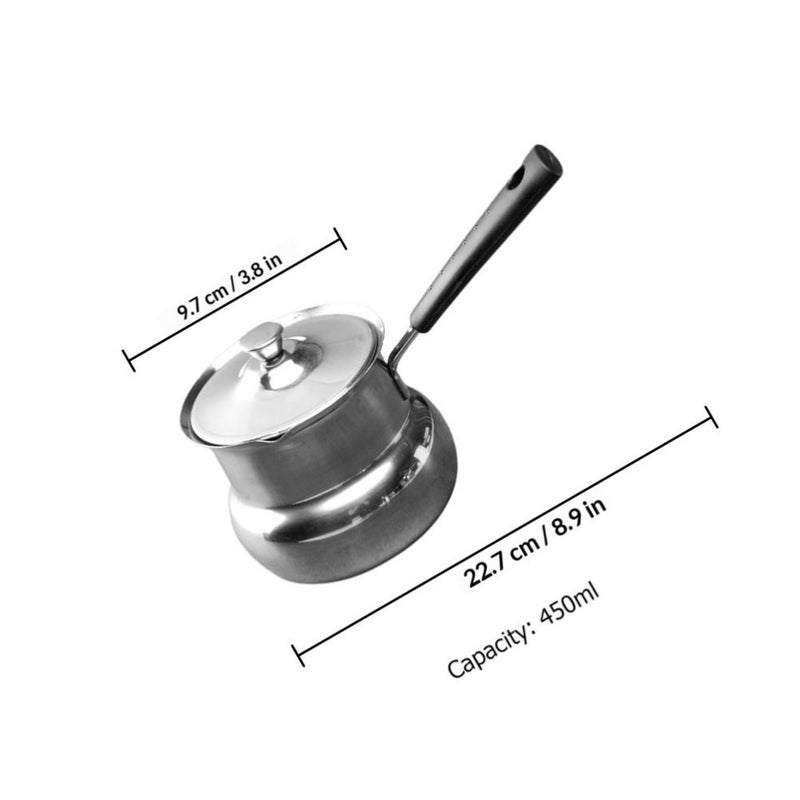Stainless Steel Pot Thickened Soup Pot Kitchen Cooking Pot Heating Pot Coffee Pot - Image 2