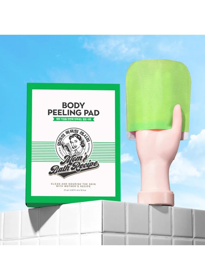 Moms Bath Recipe Body Peeling Pad Exfoliating Loofah for Sensitive Skin - Image 4