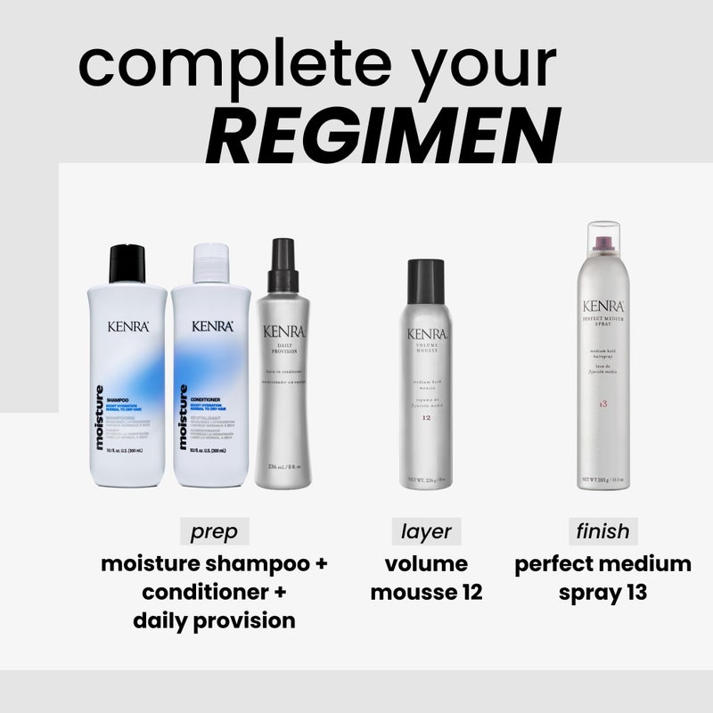 Kenra Daily Provision Leave-In Conditioner | Hydrates, Detangles, & Adds Shine | Tames Frizz & Flyaways | Thermal Protection | Helps To Resist Humidity | All Hair Types | 8 fl. Oz (2-Pack) - Image 5