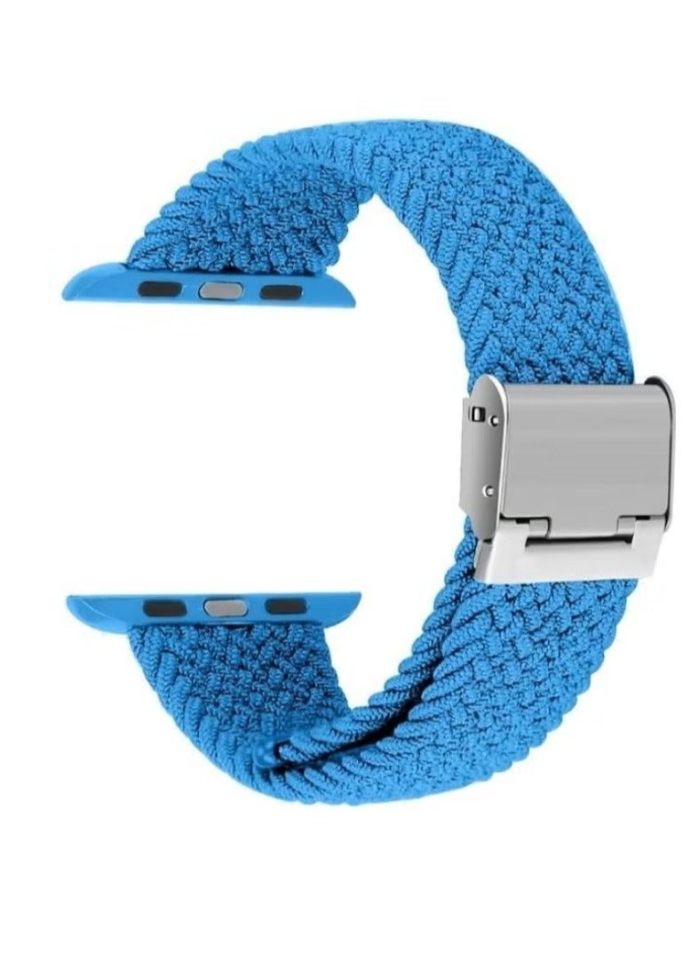 vesus Replacement Watchbands For Apple Watch Series 7 45mm/6 & SE & 5 & 4 44mm/3 & 2 & 1 42mm Blue