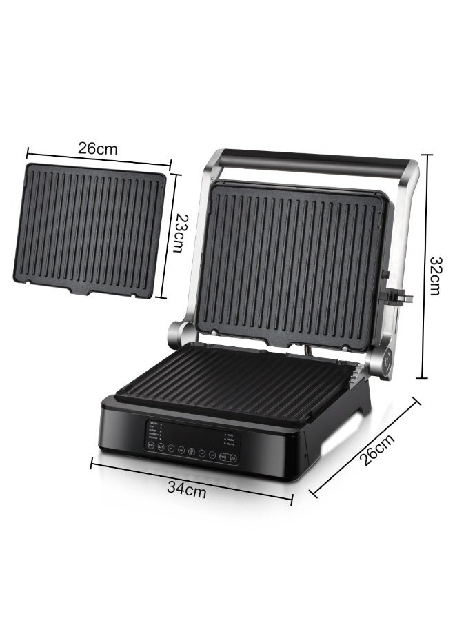 آر إيه أف اثنين في واحد ستيك آلة ، ساندويتش آلة ، الهراء آلة ، انفصال الذكية عرض ، الإفطار الخبز آلة - Image 4
