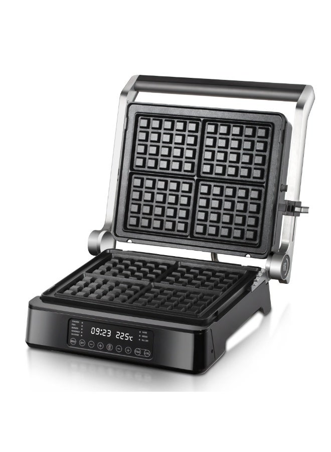 آر إيه أف اثنين في واحد ستيك آلة ، ساندويتش آلة ، الهراء آلة ، انفصال الذكية عرض ، الإفطار الخبز آلة - Image 2