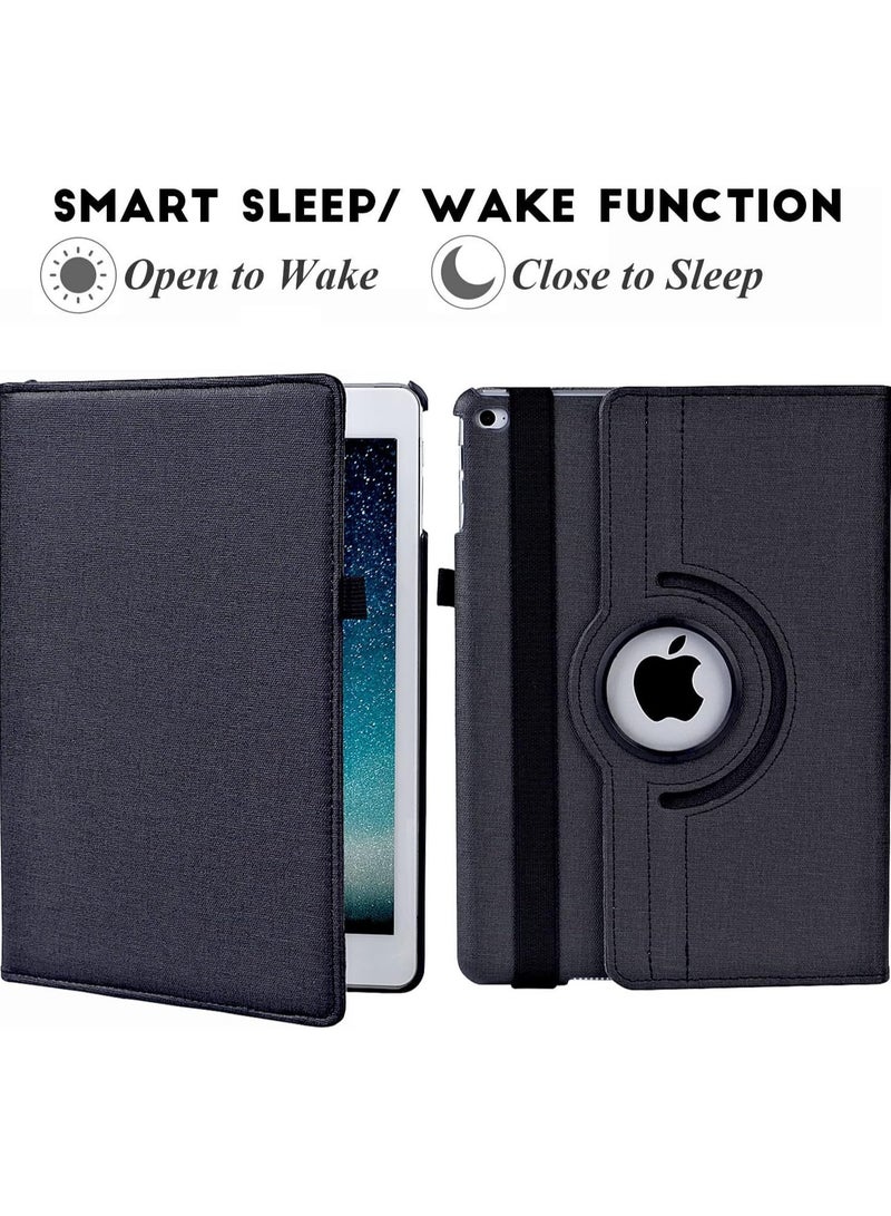 ELTRAZONE New iPad 9.7 2018 2017 / iPad Air 2 Case - 360 Degree Rotating Stand Protective Cover with Auto Sleep Wake for iPad 9.7 inch (6th Gen, 5th Gen) / iPad Air 2 - Image 2