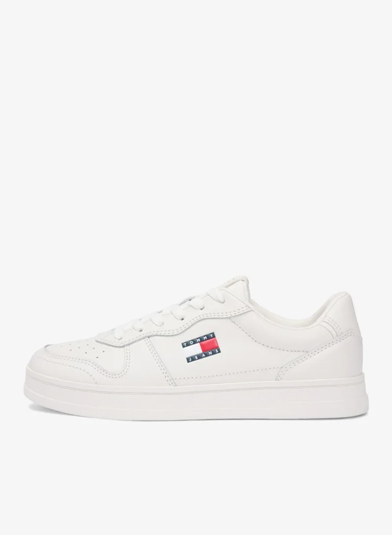 TOMMY JEANS The Greenwich Logo Leather Trainers