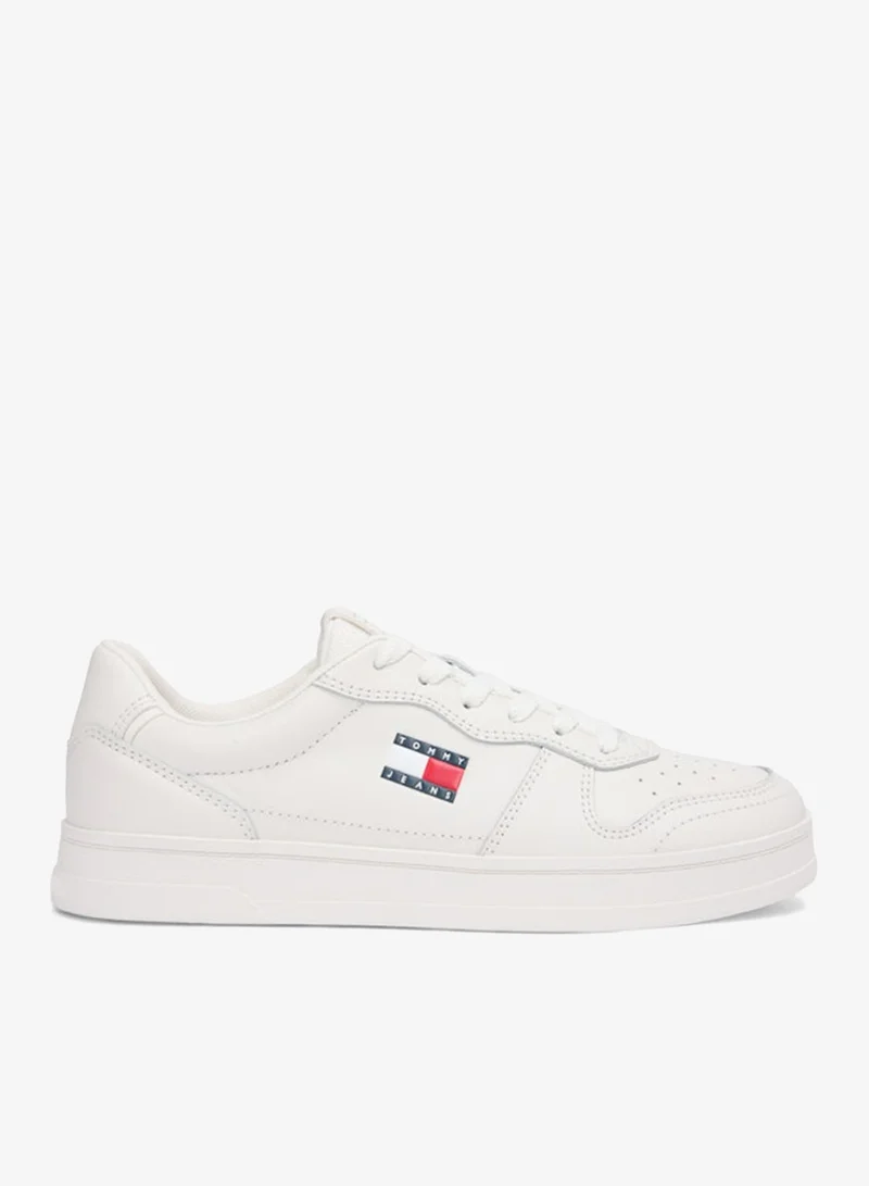 TOMMY JEANS The Greenwich Logo Leather Trainers