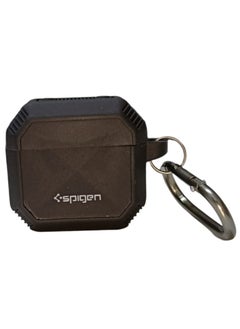 SPIGEN SGP AirPods 4th Generation Silicon Case, Compatible with AirPods 4 Gen (2024) (USB-C), Compatible with MagSafe, Drop Protection Cover with Lanyard, Orbit Hybrid Silicon Case, Black  - Image 3
