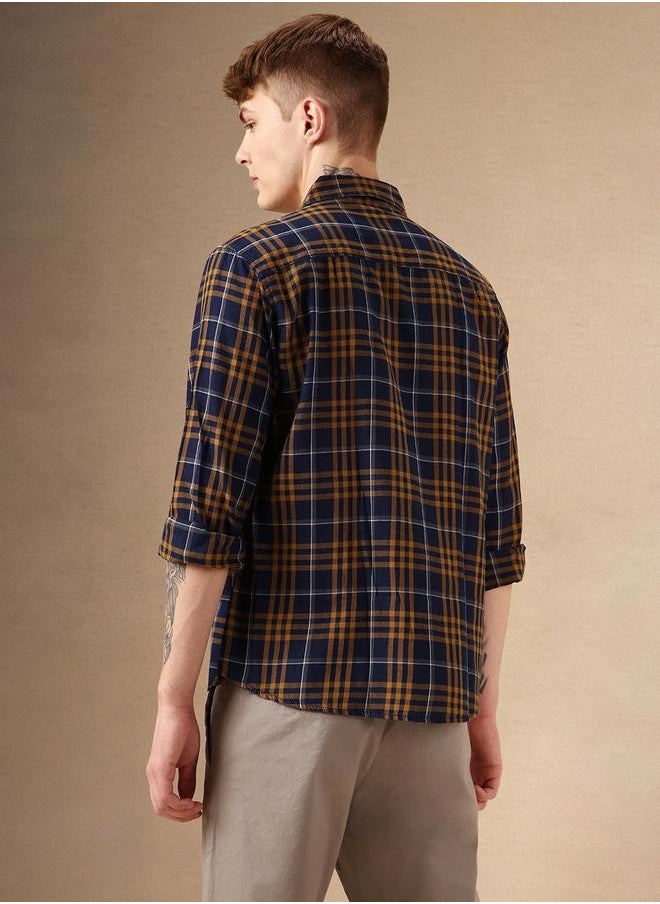 Dennis Lingo Regular Fit Multi Colour Cotton Shirt – Classic and Comfortable  - Image 3