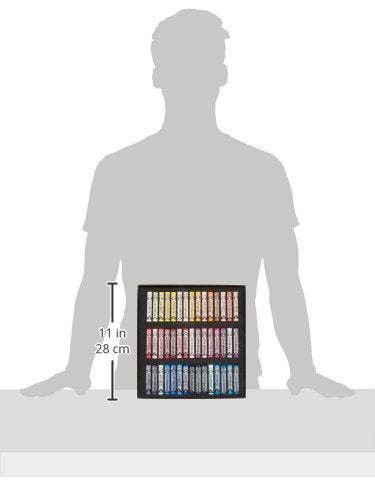 Rembrandt Royal Talens Soft Pastels Half General Set, 90 Stick Set - Image 3