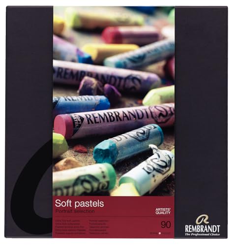 Rembrandt Royal Talens Soft Pastels Half General Set, 90 Stick Set - Image 5