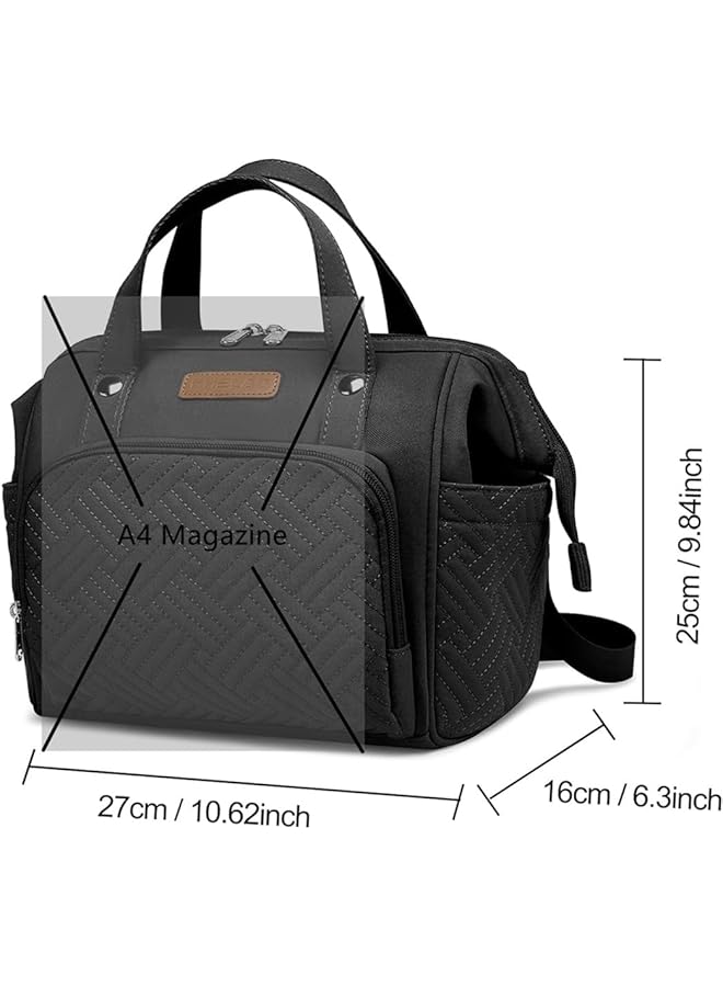 erorex Small Diaper Bag Diaper Bag For Toddlers Mini Tote For Shopping Walking Compact Backpack For Travel - Image 2