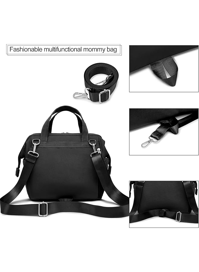 erorex Small Diaper Bag Diaper Bag For Toddlers Mini Tote For Shopping Walking Compact Backpack For Travel - Image 5