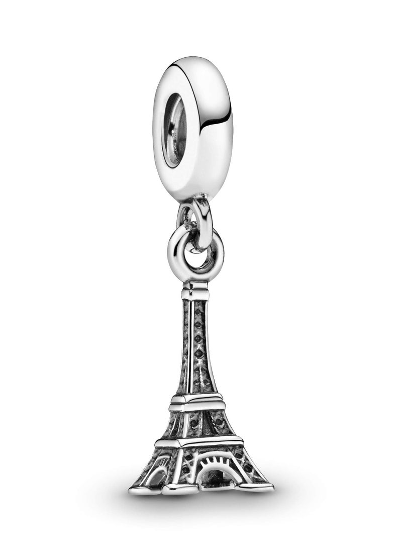 Pandora Violet PANDORA Jewelry Eiffel Tower Sterling Silver Pendant  - Image 1