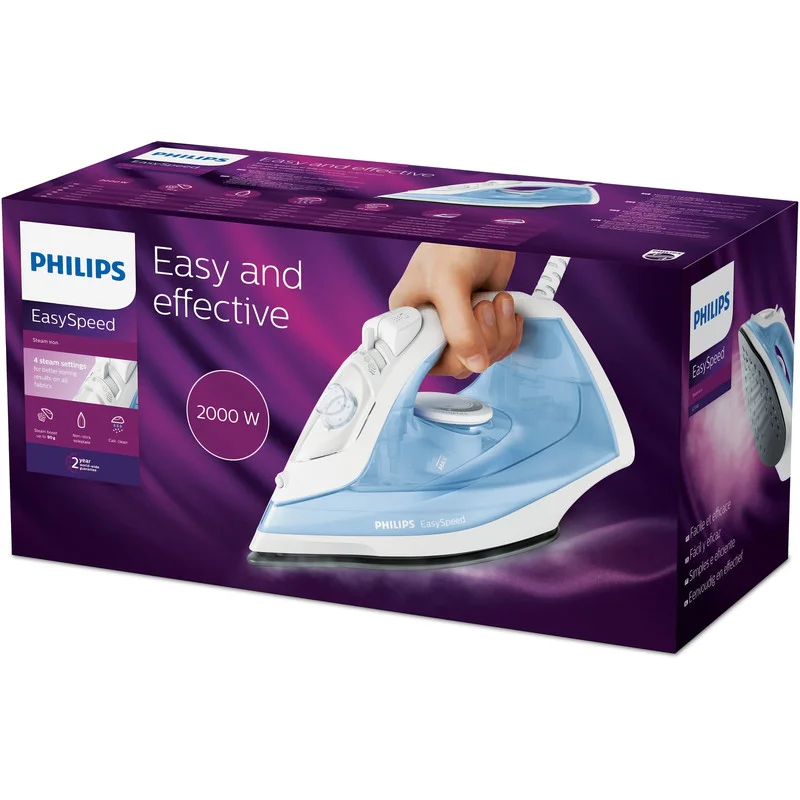 فيليبس Philips EasySpeed Steam iron GC1740/26